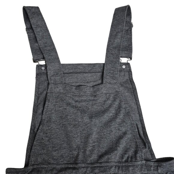 Shosho Dark Gray Short Overalls Stretch Soft Romper Size XL - Picture 5 of 10